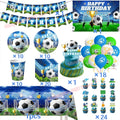 Soccer Football Birthday Party Decoration Set – Complete Kit Party Decoration Set Babs 96pcs others