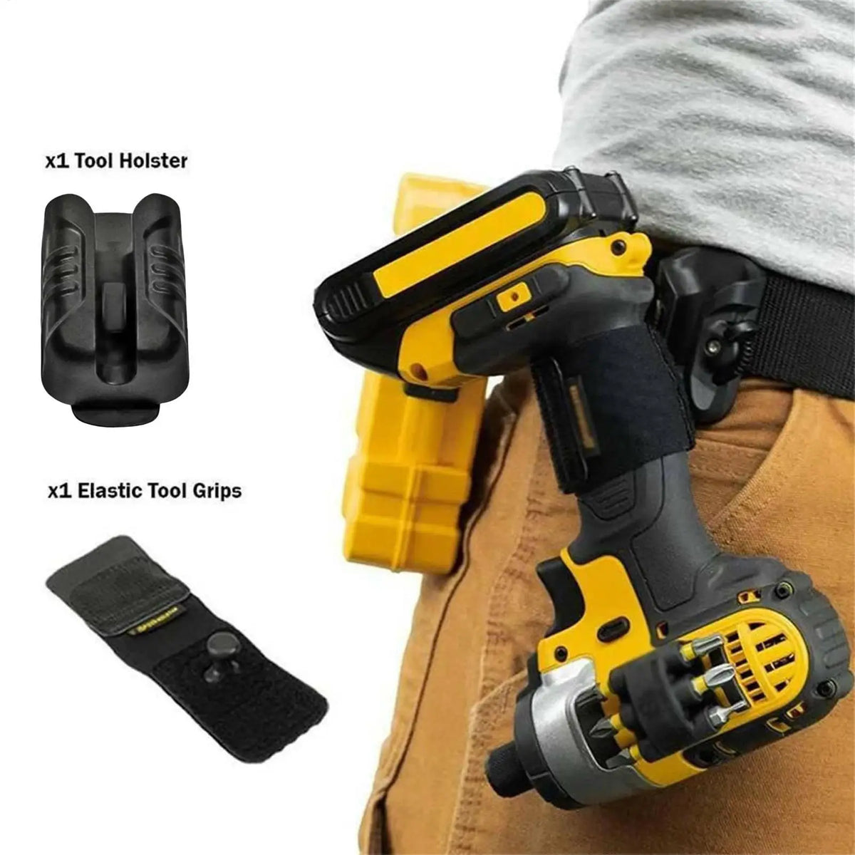 Multi-Function Waist Tool Holster Belt Clip for Drill & Wrench Tool Belt Holster Babs