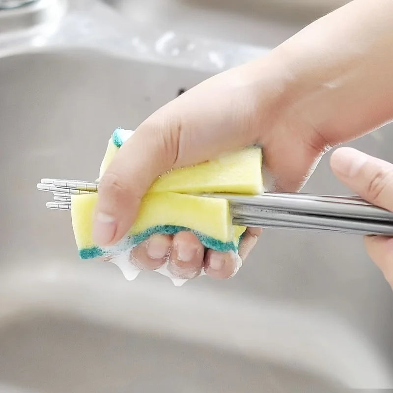 10-Pack Non-Scratch Kitchen Cleaning Sponges | Multi-Use Kitchen Cleaning Sponge Babs