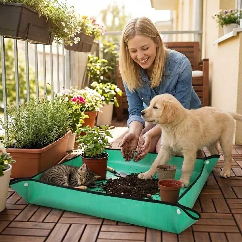 Waterproof Repotting Mat – Potting Tray for Plants & Succulents Repotting Mat Babs