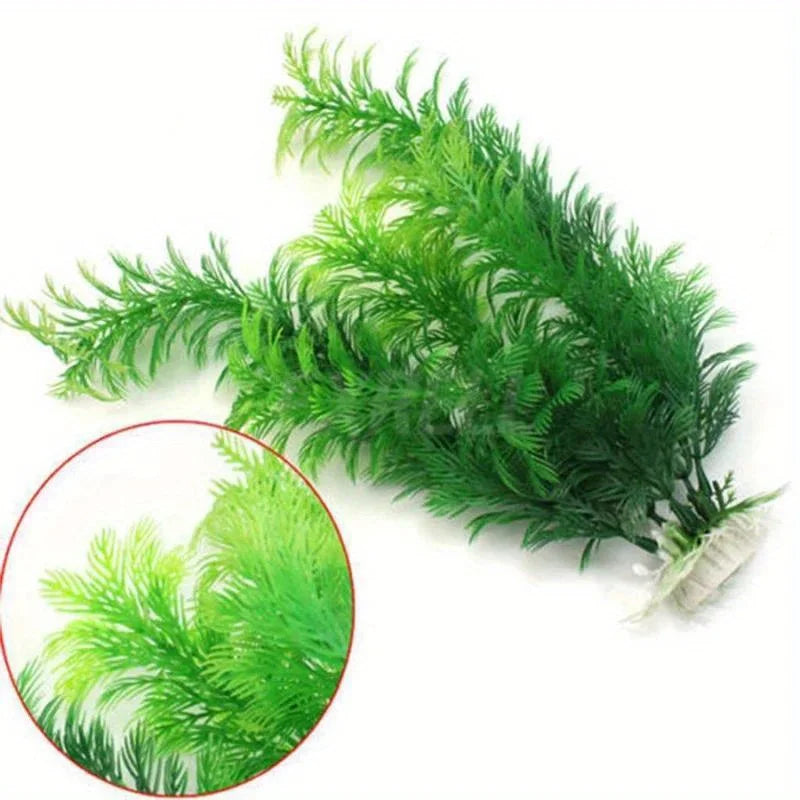 Artificial Aquarium Plants 5pcs | Fish Tank Grass Decor 10–30cm Aquarium Decor Plants Babs