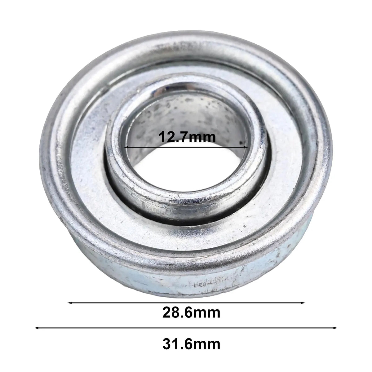 4-Pack Lawn Mower Wheel Bearings 12.7mm x 28.6mm | Tractor Fit Lawn Mower Bearings Babs