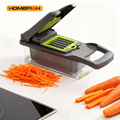 Multi-Function Vegetable Slicer & Shredder with Basket Vegetable Slicer Grater Babs Default Title