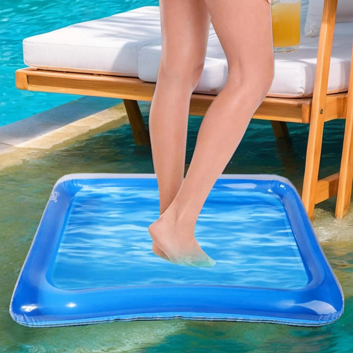 Portable Inflatable Foot Wash Basin – Foldable PVC Soak Tub Inflatable Foot Bath Babs