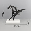 Modern Metal Horse Sculpture – Luxury Home & Office Décor Metal Sculpture Babs Small
