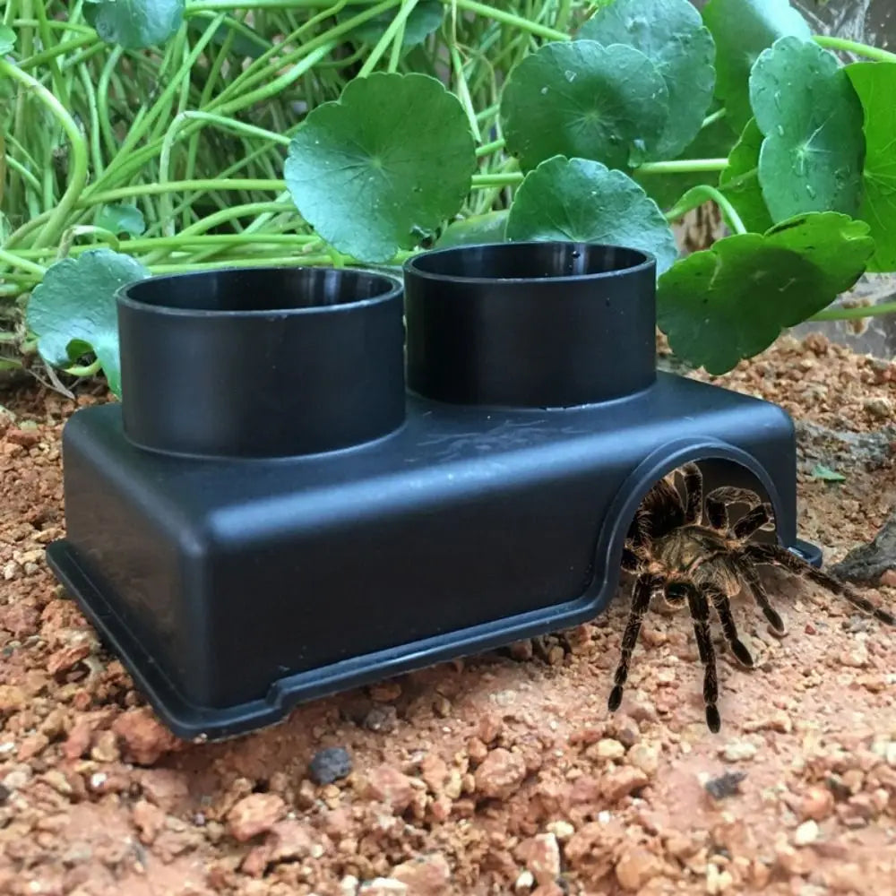 Reptile Hide Box Cave | Snake Lizard Gecko Shelter S/M/L Reptile Hide Box Babs