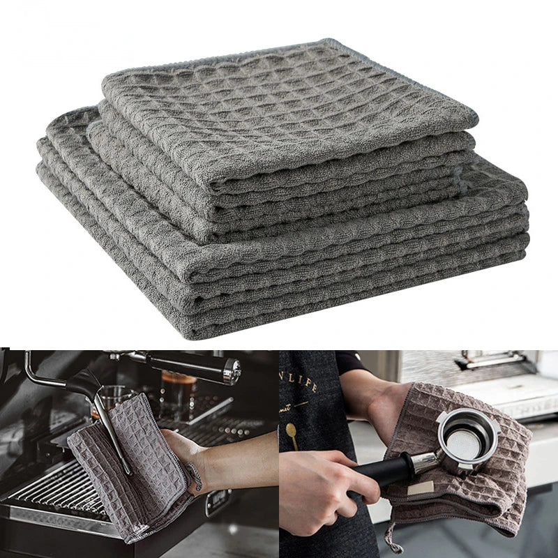 Barista Bar Towel – Super Absorbent Lint-Free Microfiber Cloth Microfiber Cleaning Cloth Babs