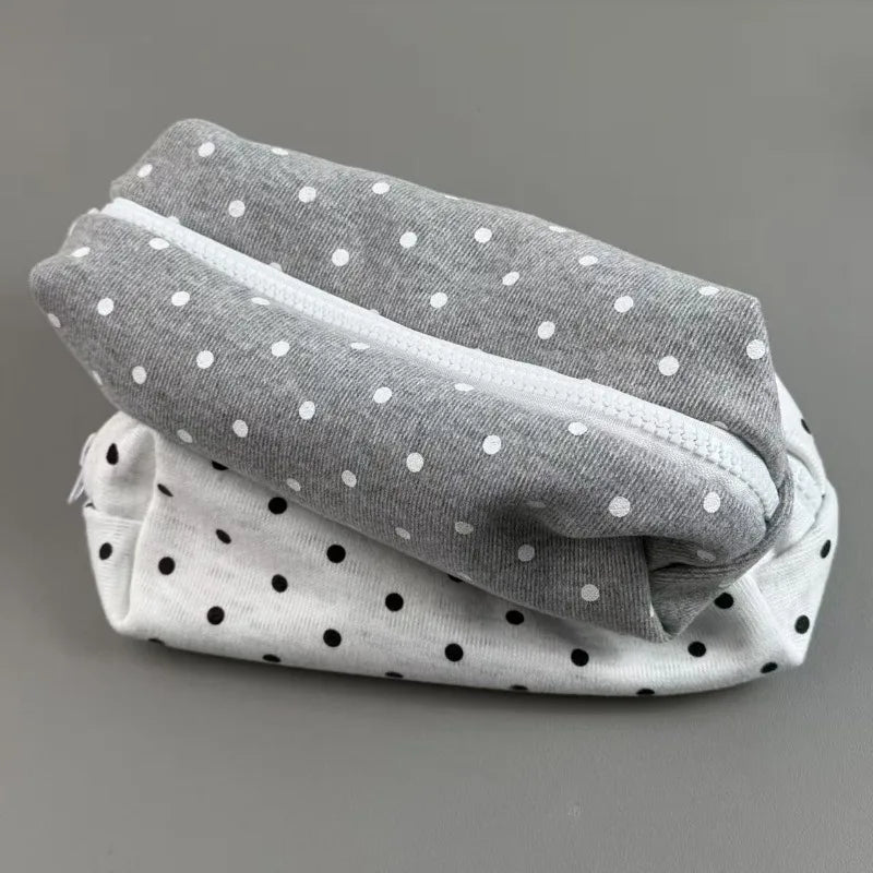 Korean Polka Dot Cosmetic Bag – Large Makeup Organizer Pouch Cosmetic Organizer Bag Babs