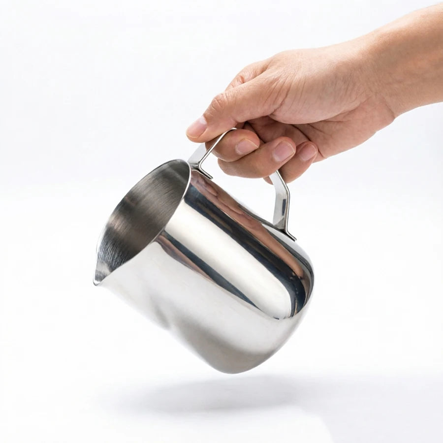 Stainless Steel Milk Frothing Pitcher for Latte Art & Espresso Milk Frothing Pitcher Babs