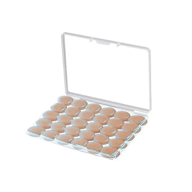 30Pcs Moldable Silicone Earplugs 38dB – Sleep, Travel & Work Moldable Silicone Earplugs Babs Beige