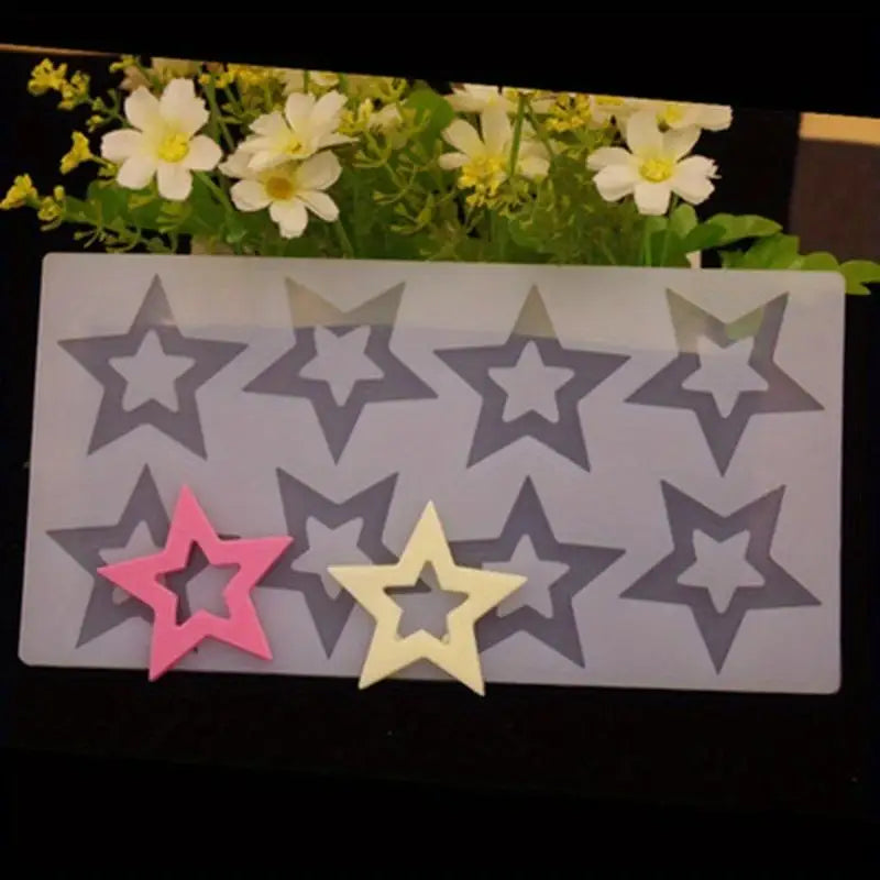 3D Star Silicone Mold – Cake, Cupcake & Chocolate Baking Silicone Baking Mold Babs