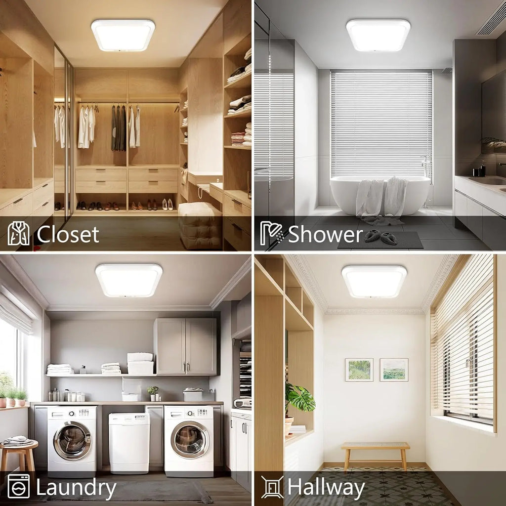 Ultra-Thin LED Motion Sensor Ceiling Light – Auto Induction Lamp Motion Sensor Ceiling Light Babs