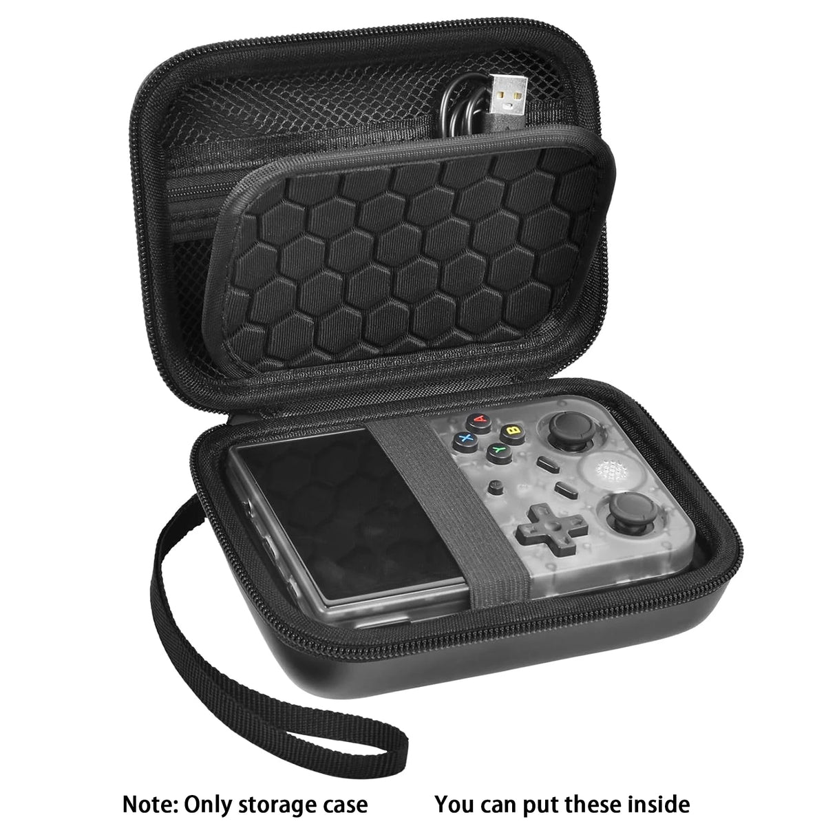 Paiyule Travel Case for R36S RG353V RG353VS Game Console Game Console Travel Case Babs