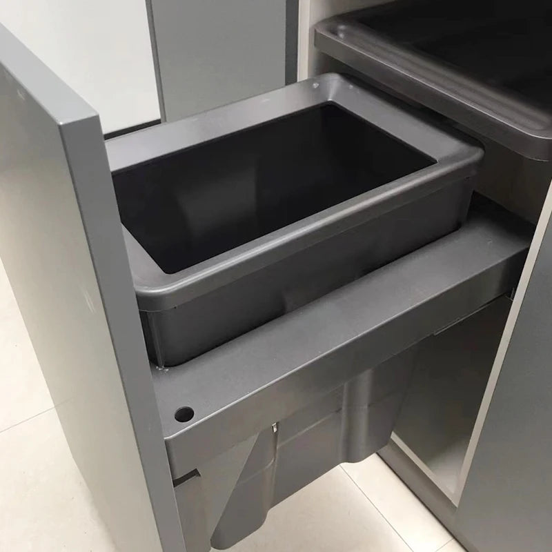 Built-In Kitchen Trash Can Large Capacity Recycle Dustbin Built-In Trash Can Babs