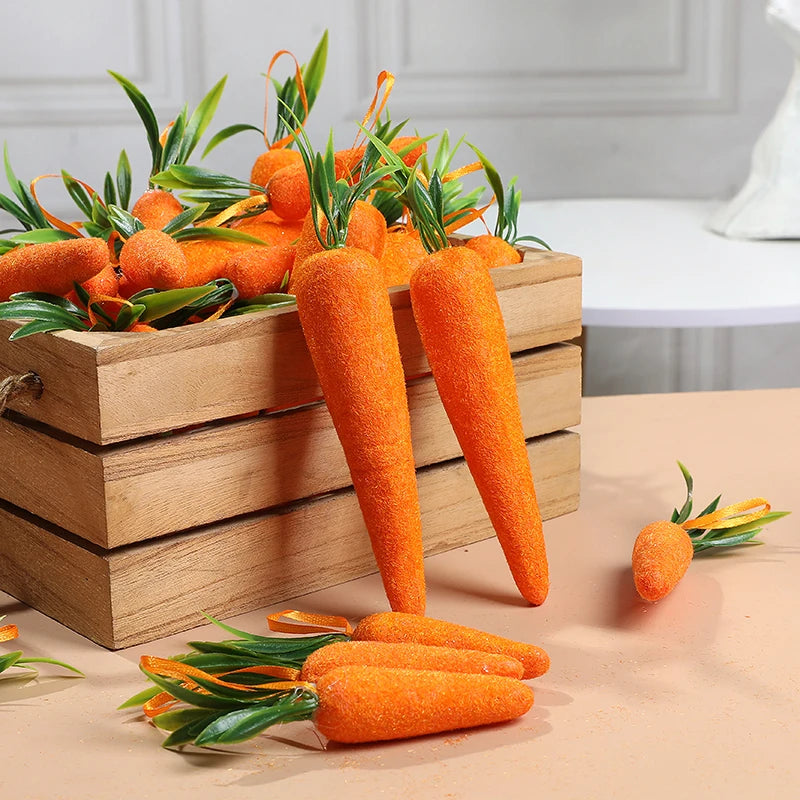 Easter Foam Carrot Ornaments – Hanging Tree Pendants & Party Decor Easter Hanging Ornaments Babs