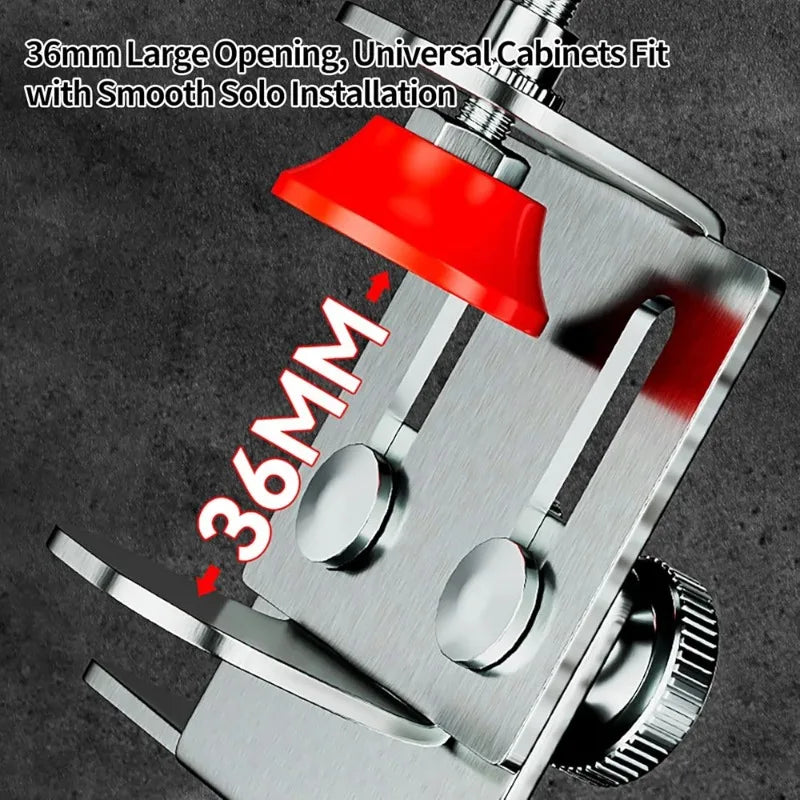 Adjustable Cabinet Door Mounting Jig & Positioner Clamp Woodworking Mounting Jig Babs