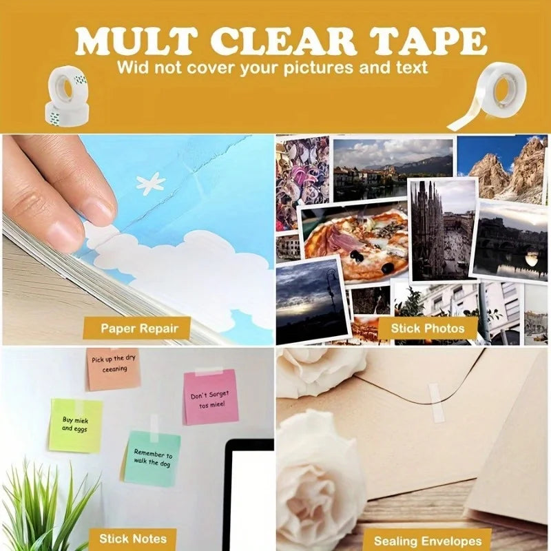 Clear Packing Tape – Strong Sticky Tape for Boxes & Storage Clear Packing Tape Babs
