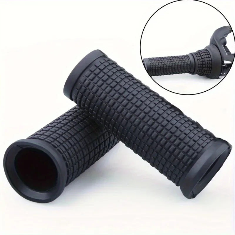 SL-RS35 MTB Bike Handlebar Grips – Durable Rubber, Black Bike Handlebar Grips Babs