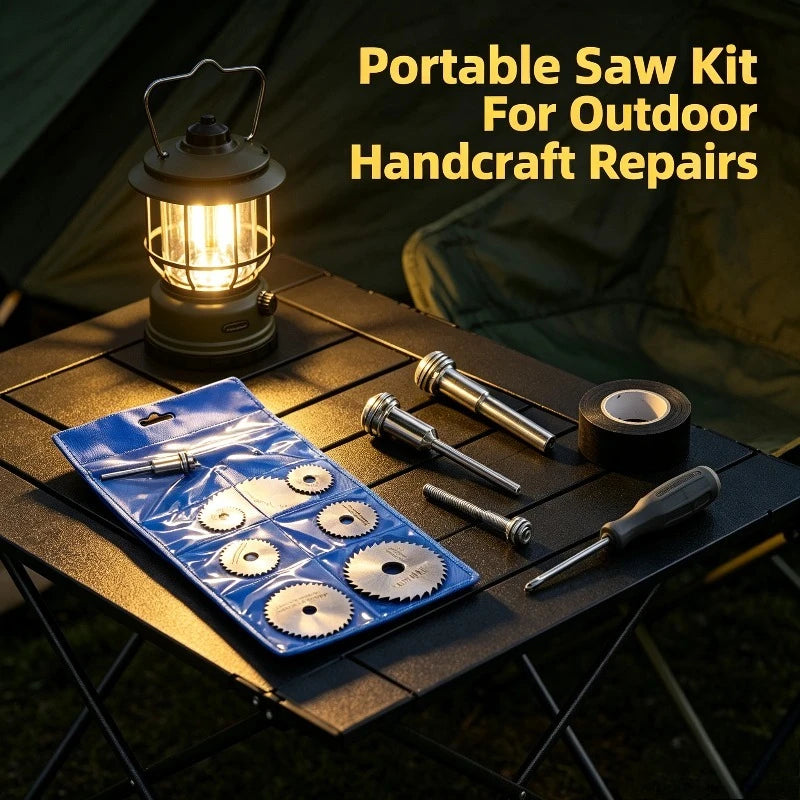 7Pcs HSS Circular Saw Blade Set – Wood & Metal Cutting Discs Circular Saw Blade Set Babs