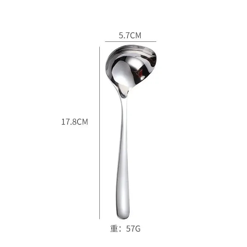 304 Stainless Steel Soup Spoon – Deep & Large Capacity Soup Spoon Babs