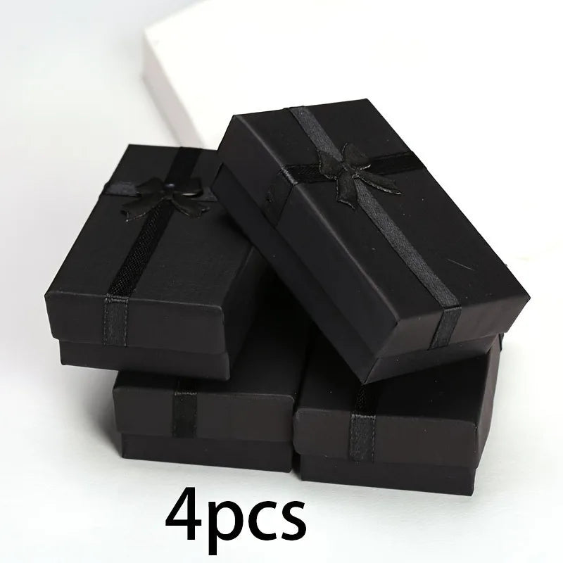 4pcs Butterfly Jewelry Gift Boxes with Lids & Bows | Set of 4 Jewelry Gift Boxes Babs
