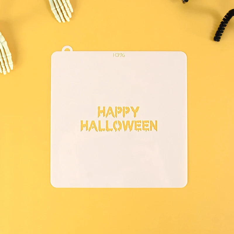 Halloween Cookie Cake Stencils – Fondant Mold Baking Tool Cookie Stencil Mold Babs Stencil-J