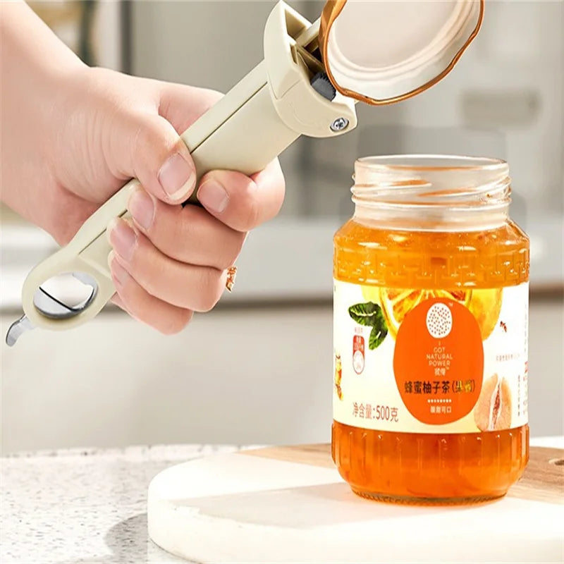 Adjustable Jar Opener Set – Non-Slip Multi-Function Lid Opener Jar & Bottle Opener Babs