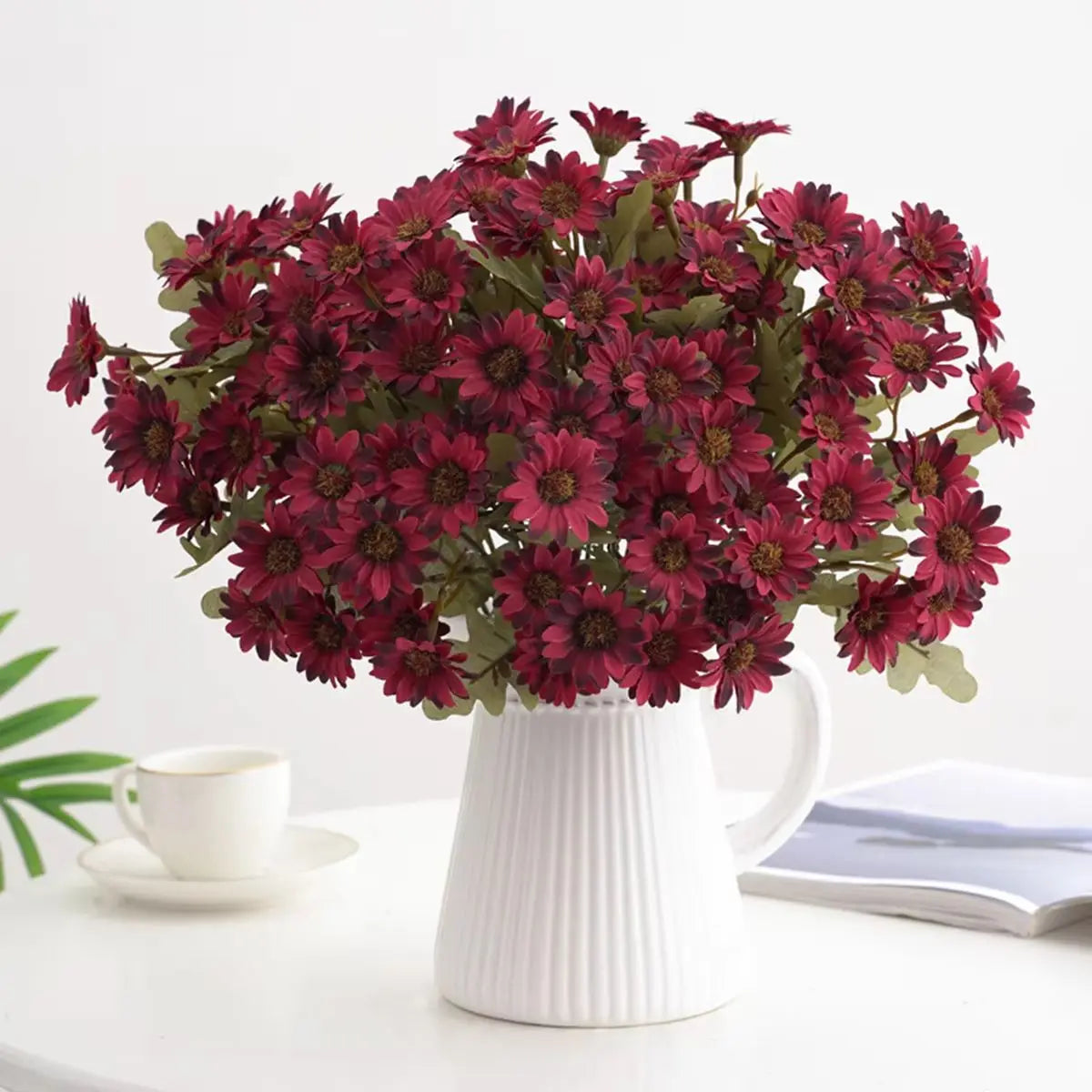Small Daisy Silk Artificial Flowers – Wedding & Home Décor Artificial Silk Flowers Babs