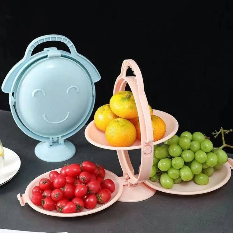 Foldable Plastic Fruit Tray | Nordic Snack & Candy Storage Fruit & Snack Tray Babs
