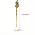 Brass Ear Pick Keychain – Hippocampus Animal Sculpture Pendant Brass Ear Pick Keychain Babs hippocampus