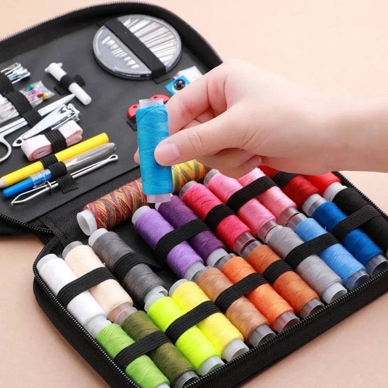 Portable Sewing Kit Bag – Needle & Thread Travel Organizer Sewing Kit Organizer Babs