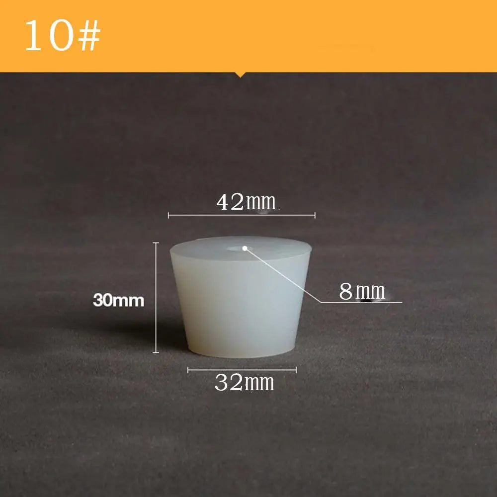 Silicone Conical Bottle Stopper | Fermenter Cover & Tube Plug Silicone Bottle Stopper Babs 10