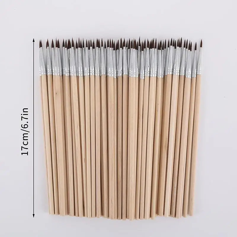 20Pcs Artist Paint Brush Set – Nylon Hook Line Pens for Art Artist Paint Brush Set Babs