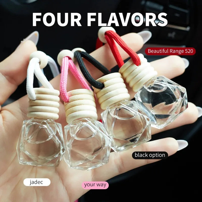 Perfume Bottle Car Air Freshener – Long-Lasting Fragrance Car Air Freshener Babs