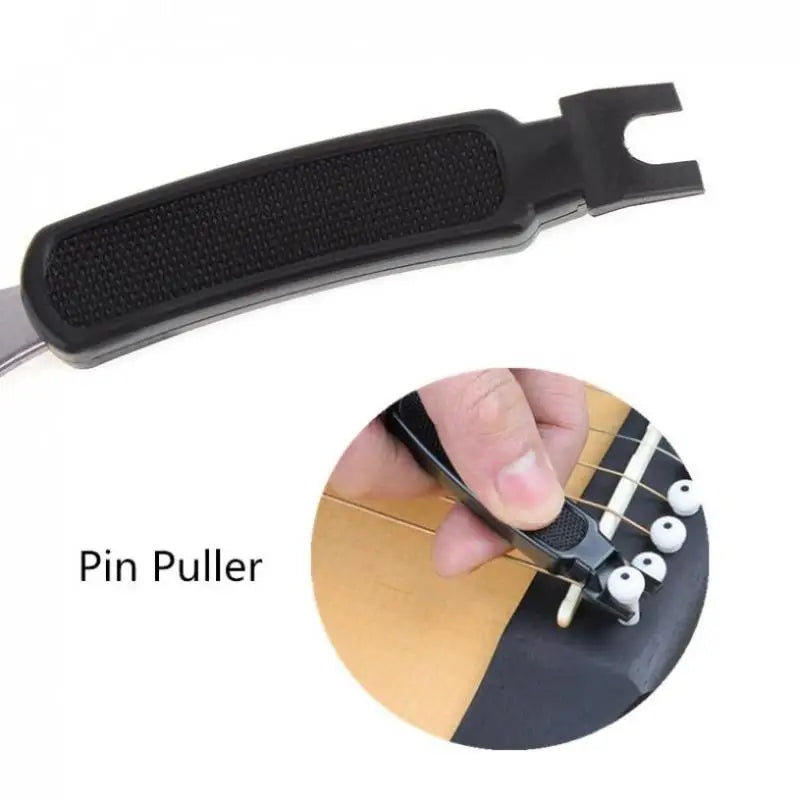 3-in-1 Guitar Peg Winder, String Cutter & Pin Puller – 2pcs Guitar String Tool Babs