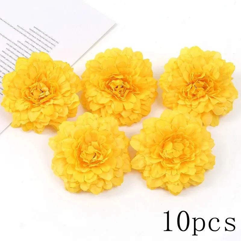 Orange Silk Rose Artificial Flowers – Wedding & Home Décor Artificial Silk Flowers Babs 24 Yellow