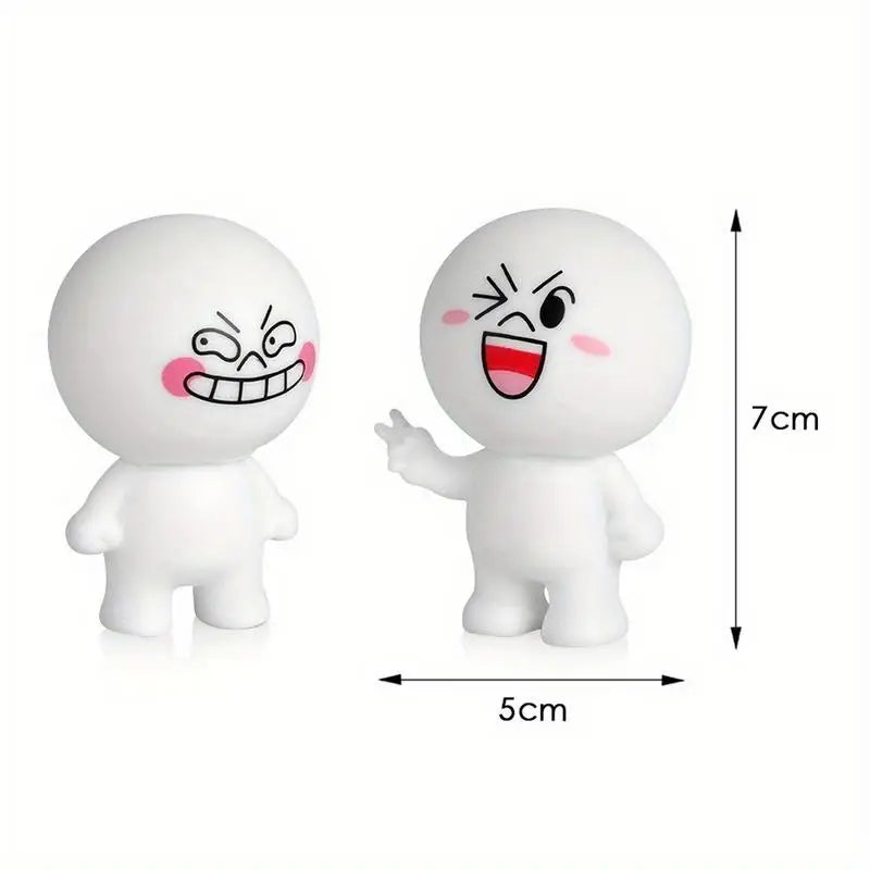 Cute Cartoon Doll Car Dashboard Ornament – Auto Interior Decor Car Dashboard Ornament Babs