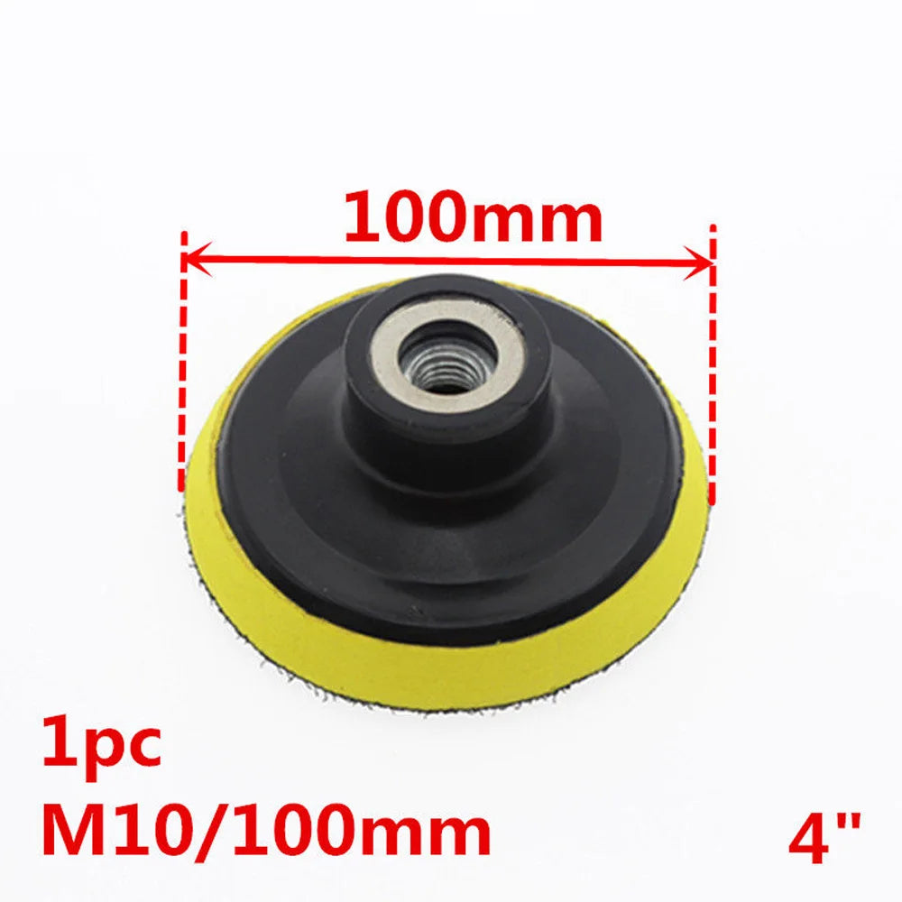 Self Adhesive Sanding Disc & Drill Rod 3"–7" Polishing Pad Sanding Disc Set Babs M10 4inch Disc