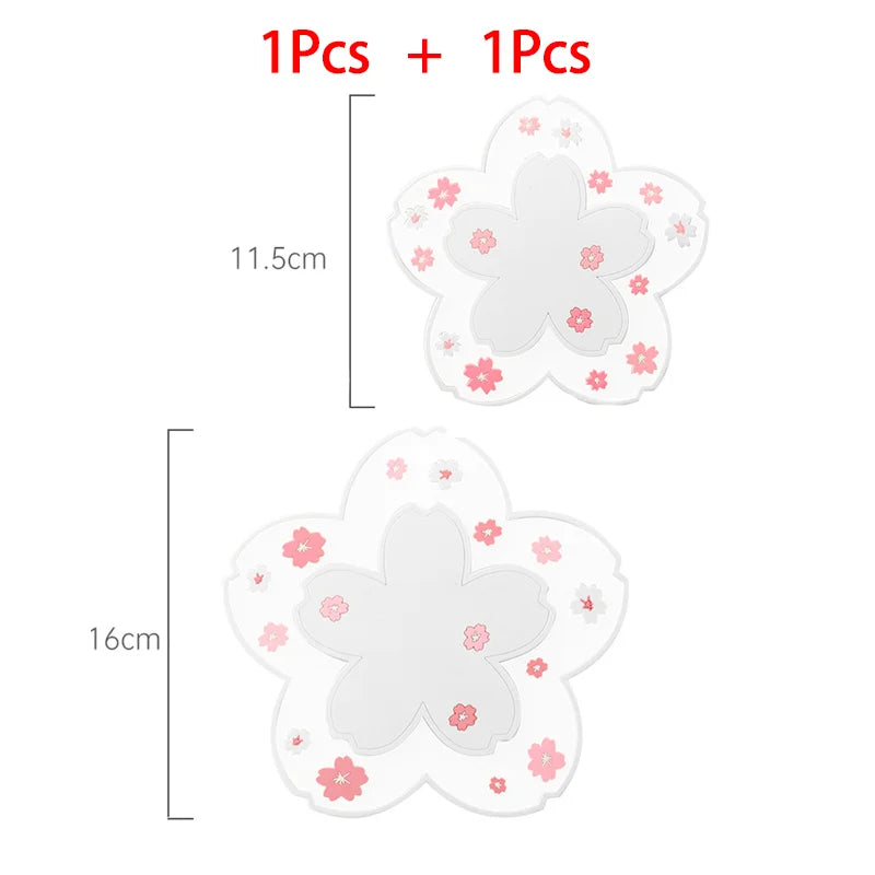 Sakura Blossom PVC Coaster – Insulated Floral Table Mat Decorative Coaster Babs 2 P-1