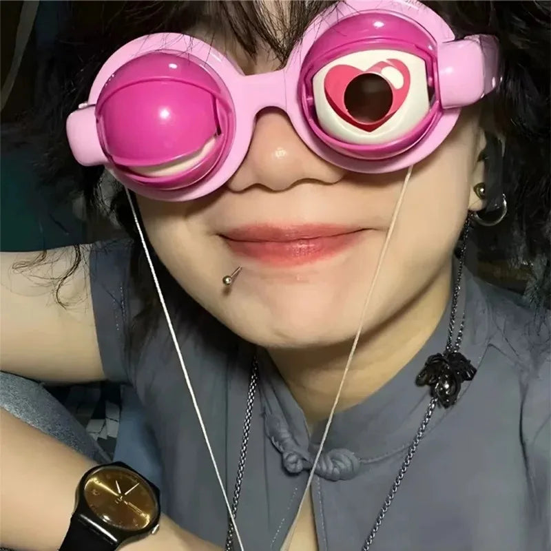 Halloween Crazy Eye Glasses – Funny Novelty Party Prop for Kids Novelty Party Glasses Babs