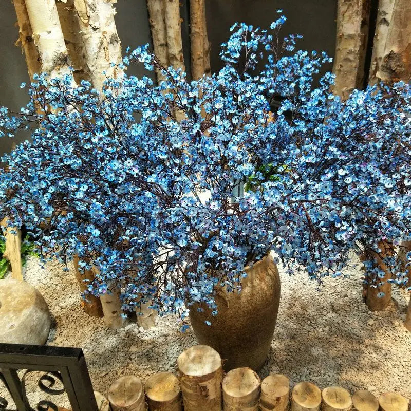 TTCY 3/6Pcs Artificial Silk Flowers for Wedding & Home Decor Artificial Flower Bouquet Babs