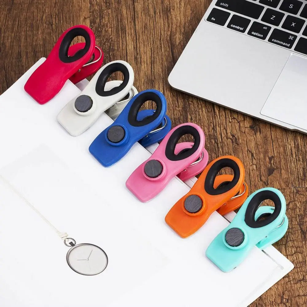 Magnetic Refrigerator Clip – Food-Grade Bag Sealer & Memo Clip Magnetic Bag Clip Babs