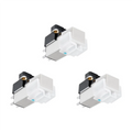 AT3600L Magnetic Cartridge Stylus – LP Vinyl Record Needle 3-Pack Turntable Stylus Cartridge Babs White
