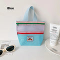 Mesh Shower Caddy Bag – Hanging Toiletry Organizer for Travel Shower Caddy Bag Babs Blue