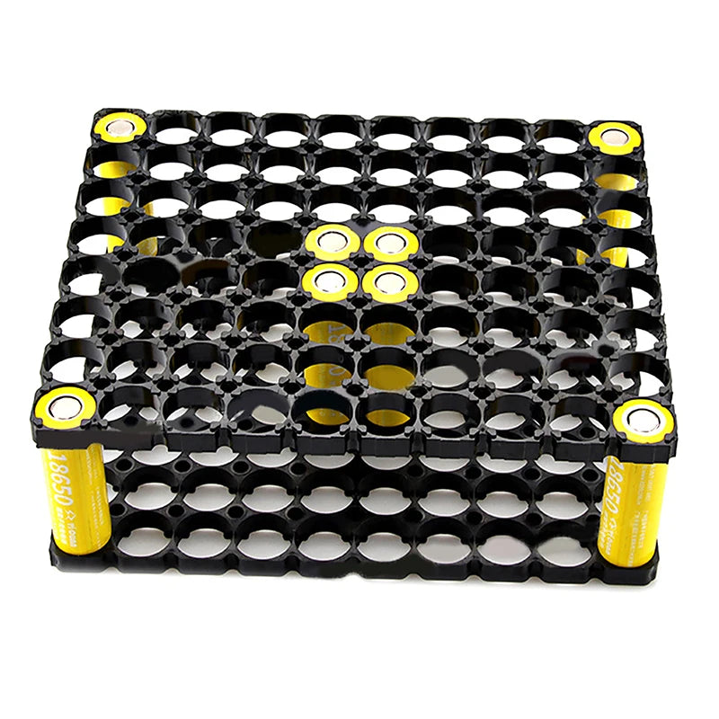 18650 Battery Holder Bracket – Spliceable Modular ABS Storage Battery Holder Bracket Babs