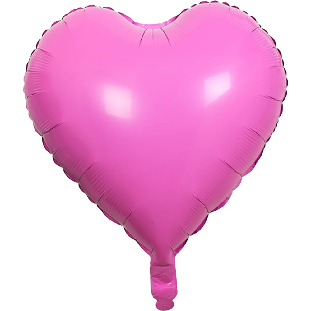 18" Star & Heart Foil Balloons for Parties & Weddings (5–50 pcs) Party Foil Balloons Babs