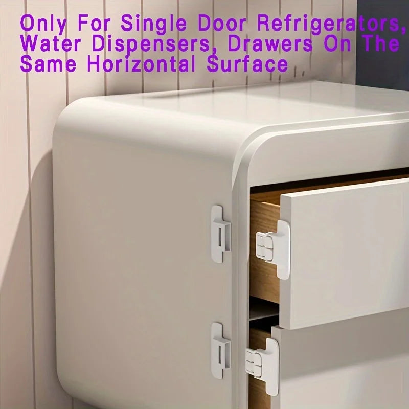 Refrigerator Door Safety Lock & Child Proof Appliance Buckle Child Safety Lock Babs