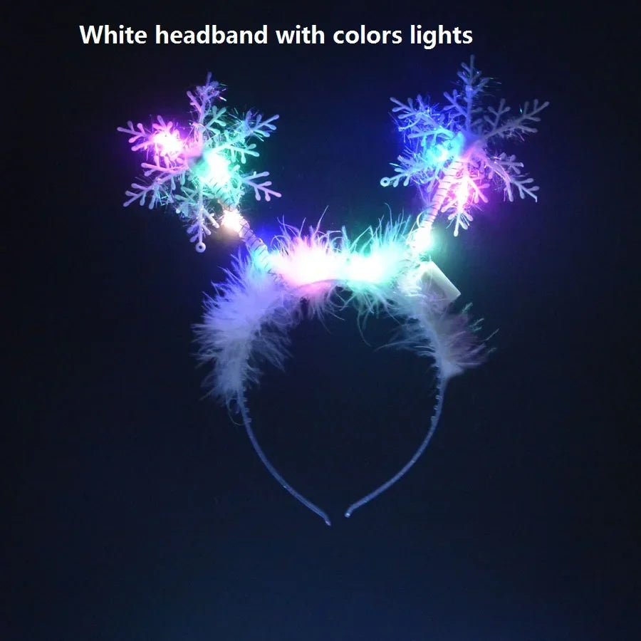 LED Light-Up Glow Headband for Kids & Adults – Party & Wedding LED Glow Headband Babs 35
