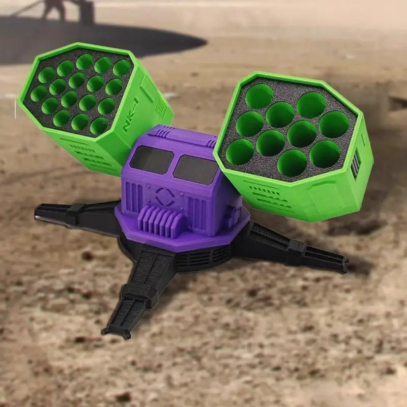3D Printed Battery Organizer – AA/AAA/18650 Desktop Storage Battery Storage Organizer Babs