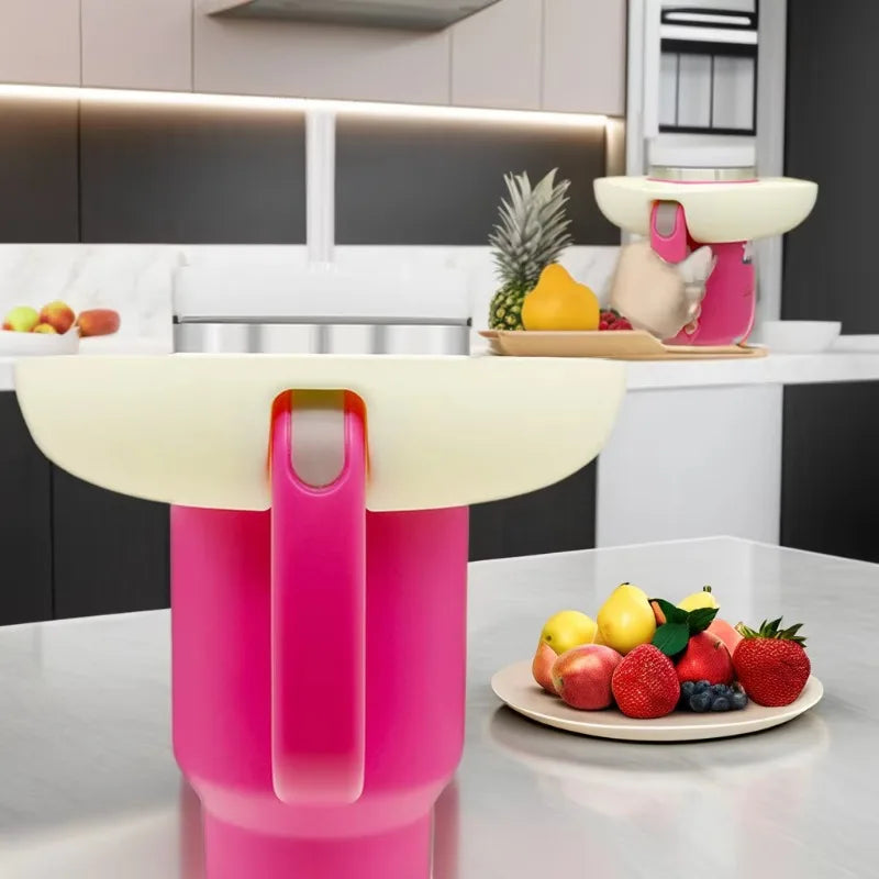 Silicone Non-Spill Pet Feeding Bowl & Snack Tray for Dogs & Cats Pet Feeding Bowl Babs
